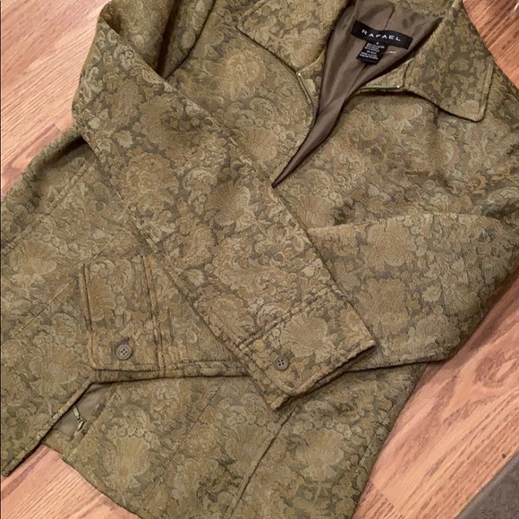 NWT Rafael sports jacket different hues of green - Picture 5 of 8